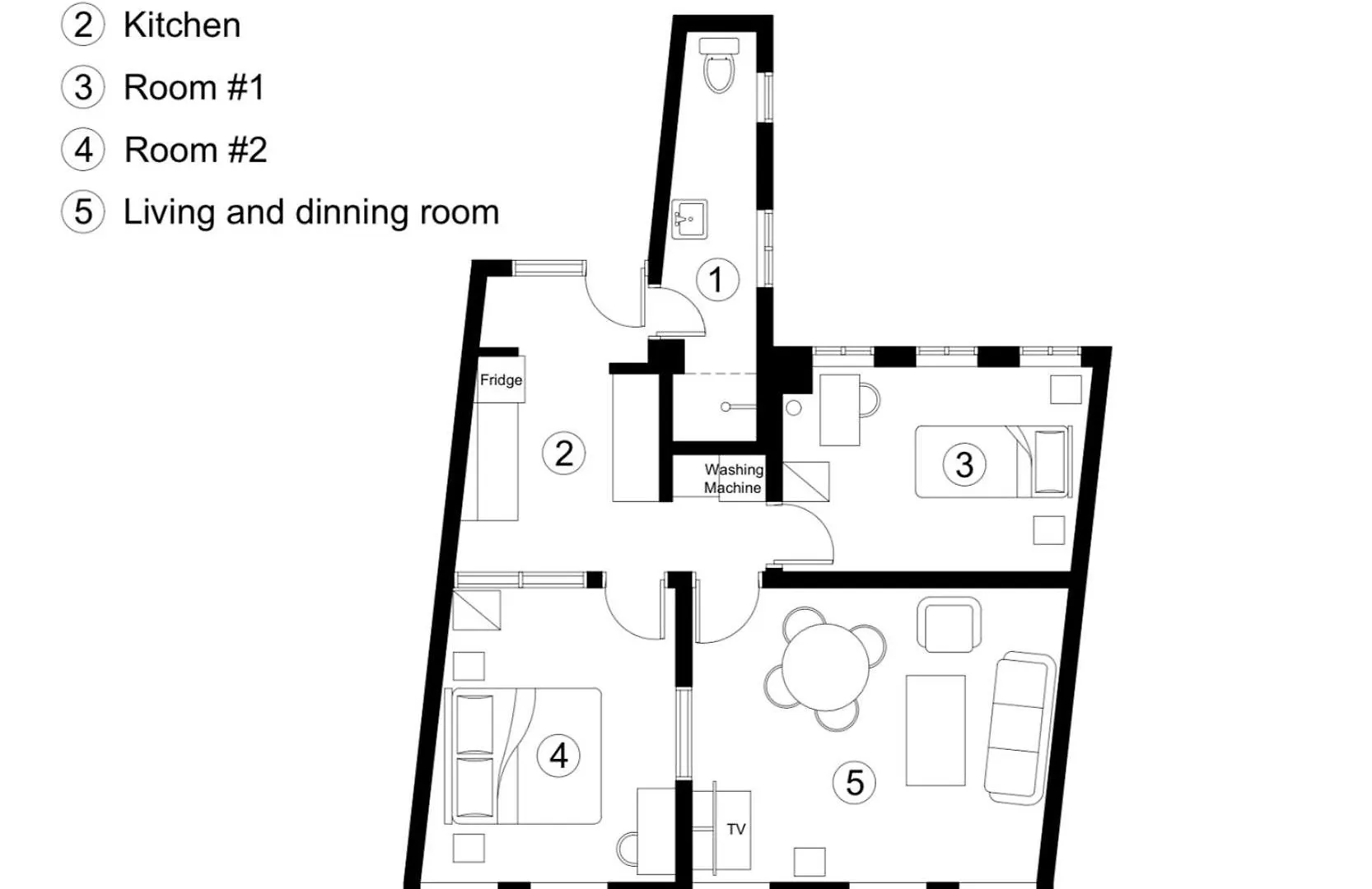 Brooklyn Penthouse Apartment Copenhagen Denmark